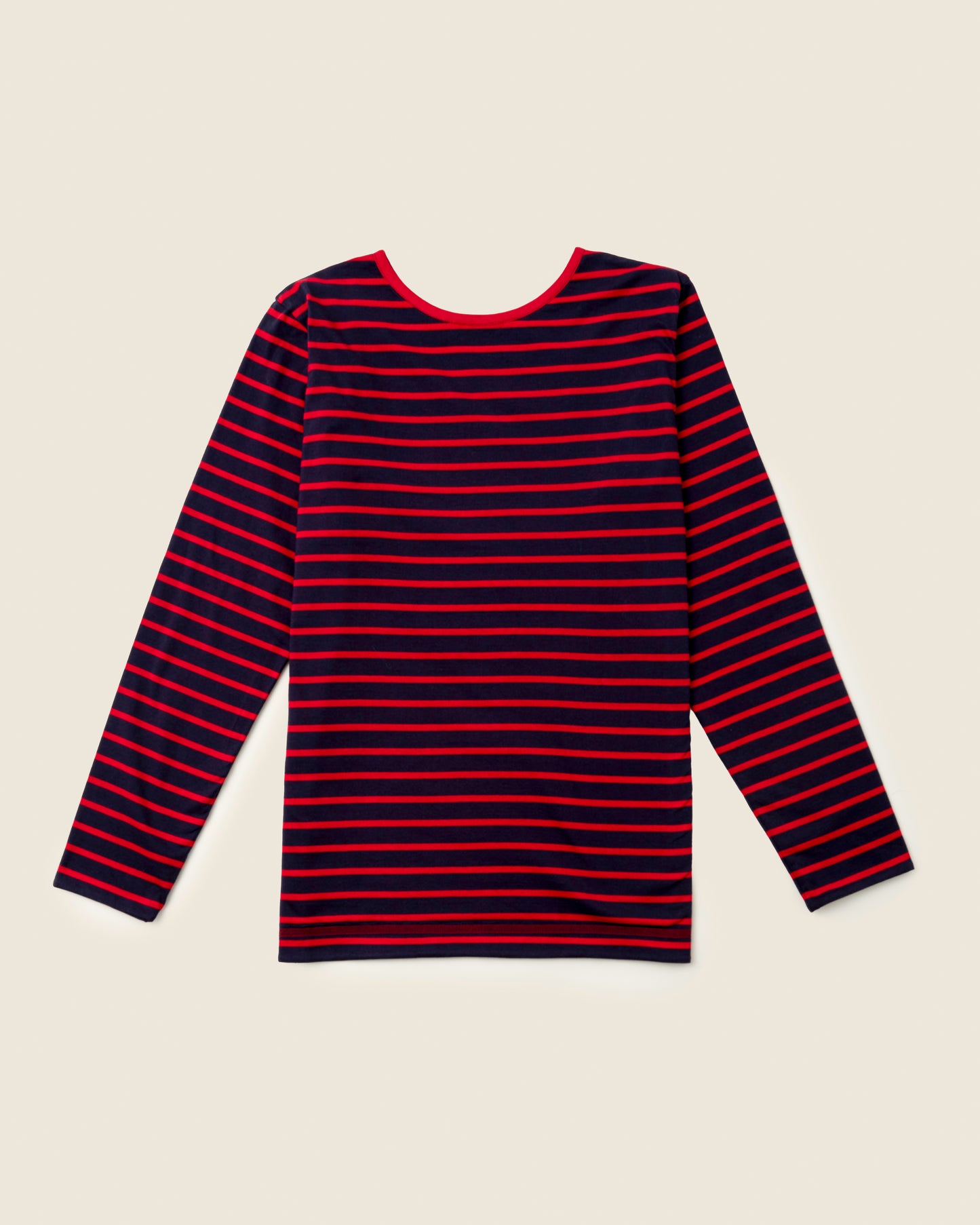 Marinière réversible sans couture sans étiquettes double face – Idéal pour hypersensibles, Autistes et malvoyants coton