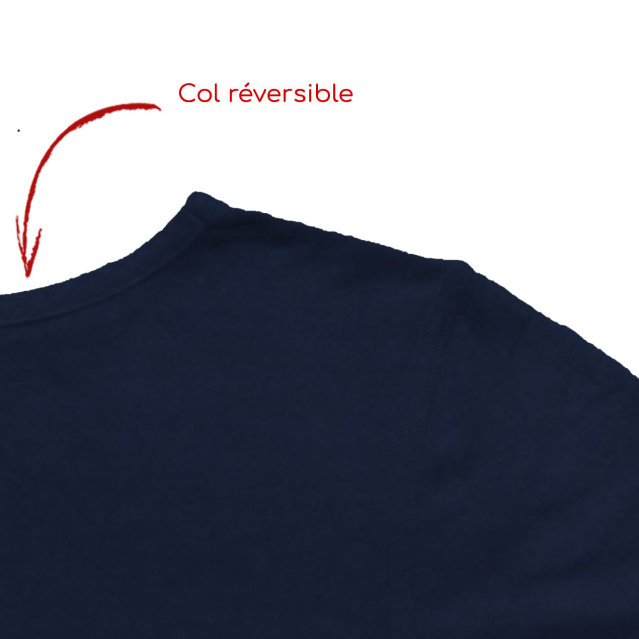 Tee-shirt Enfant Réversible Manches Courtes – Ultra-Confort