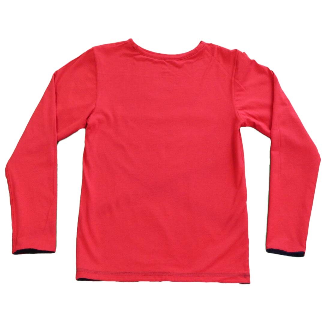 Unisex Adult Unisex Long Sleeve T-Shirt REVERSIBLE TO THE SPOT