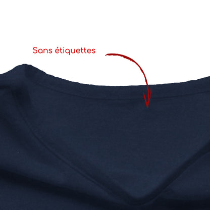 TEE-SHIRT ADULTES REVERSIBLE MANCHES COURTES